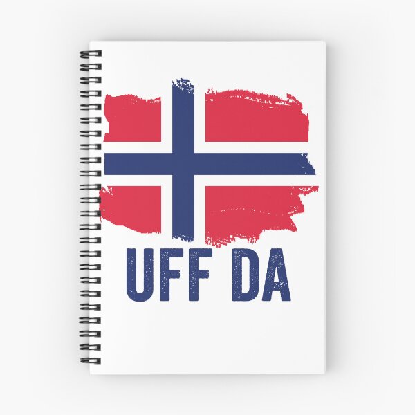 Item preview, Uff Da Norwegian Phrase Scandinavian Norge Viking Uff Da Gear designed and sold by DynamicDesign.