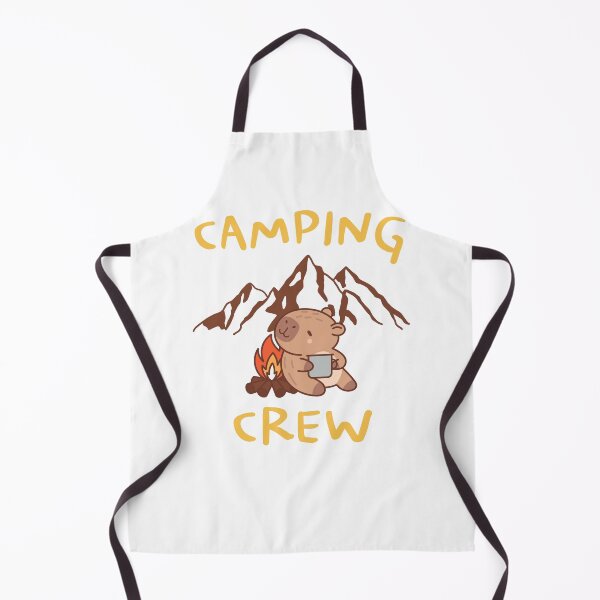 Item preview, Camping Crew Family Hiking Trip Camping Outdoor Lovers - Cute Capybara  designed and sold by thebest-2studio.