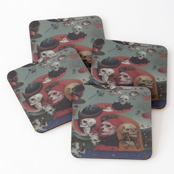 Item preview, Gothic Horror Skulls: Dark Fantasy Illustration designed and sold by Preao.