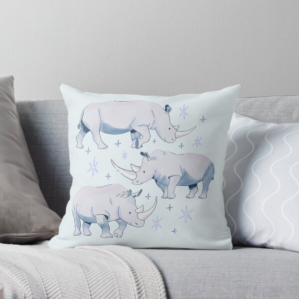 Item preview, Cute Rhino art designed and sold by YaraCuteArt.
