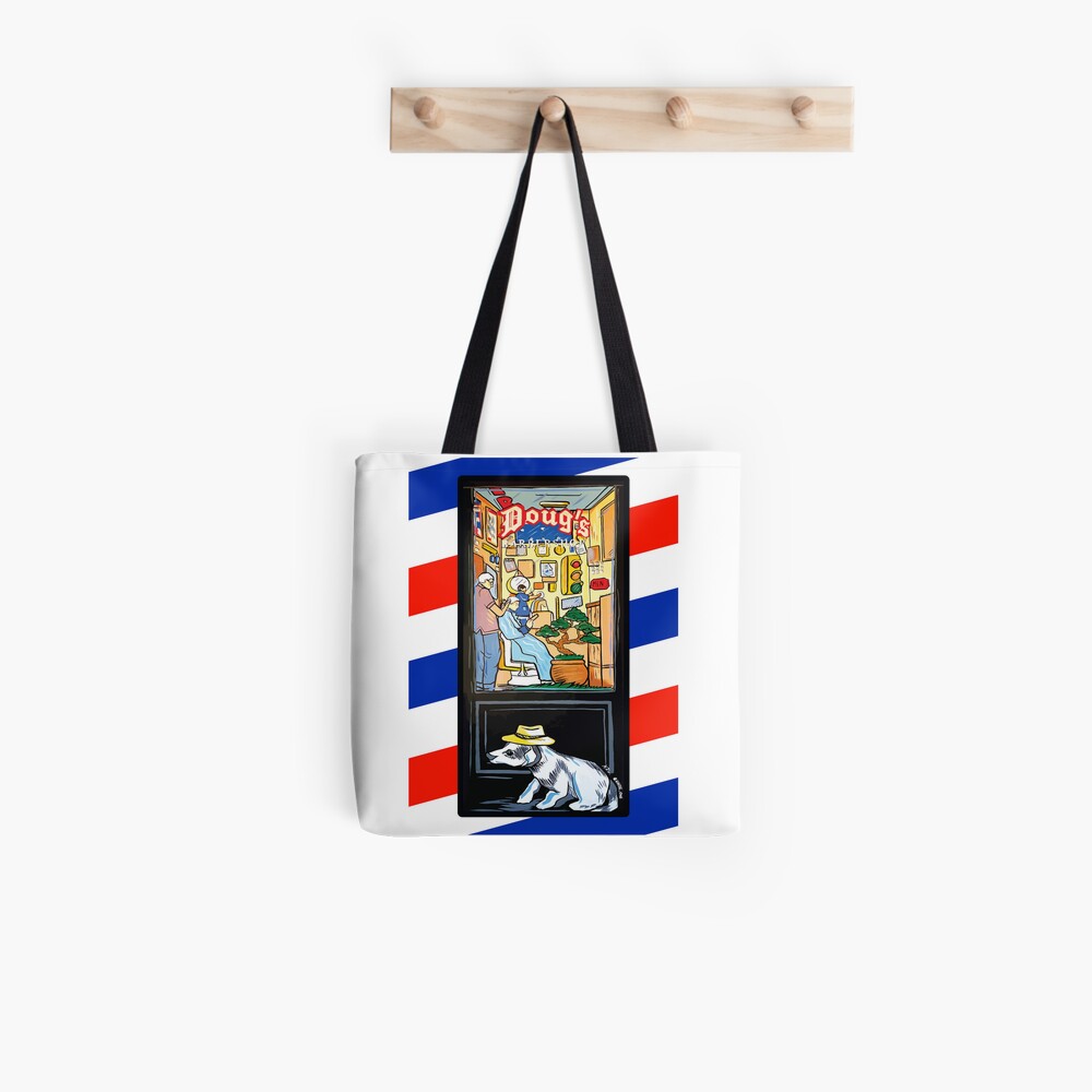 Item preview, All Over Print Tote Bag designed and sold by DougsBarbershop.