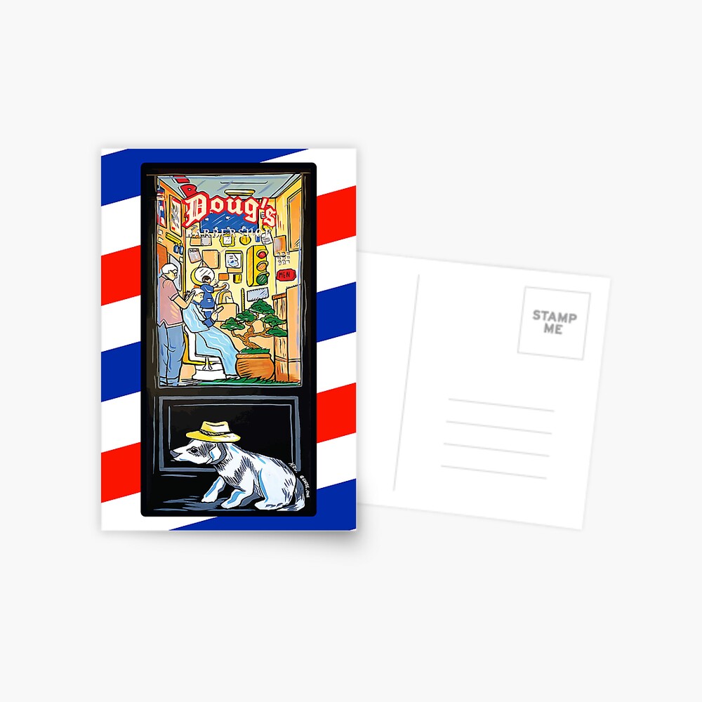 Item preview, Postcard designed and sold by DougsBarbershop.