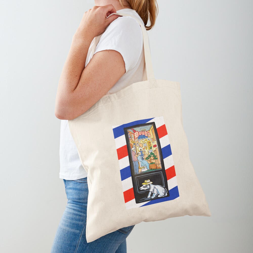 Item preview, Cotton Tote Bag designed and sold by DougsBarbershop.