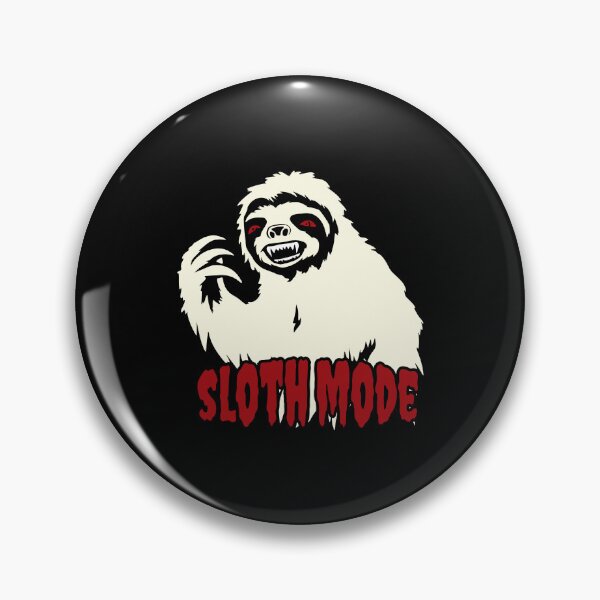 Item preview, Sloth Mode - Horror designed and sold by Mclickster.