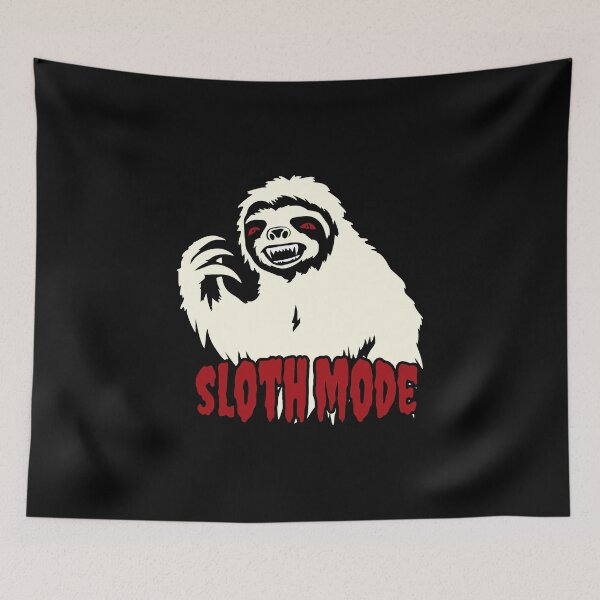 Item preview, Sloth Mode - Horror designed and sold by Mclickster.
