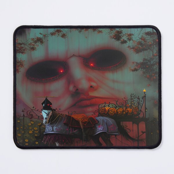 Item preview, Haunted Horse and Skull: Surreal Gothic Art designed and sold by Preao.
