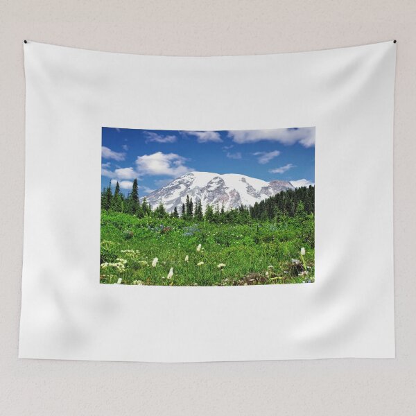 Item preview, Mount Rainier And Wildflowers 2 designed and sold by jtrommer.
