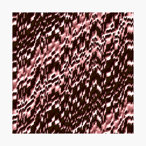 Item preview, Steppy Pink and Brown Diagonal Stripe Pattern designed and sold by TheRulerofEarth.