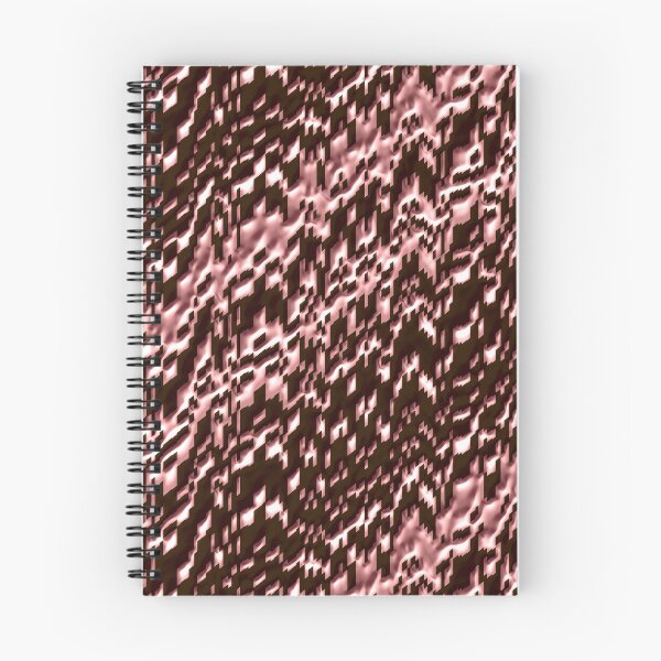 Item preview, Steppy Pink and Brown Diagonal Stripe Pattern designed and sold by TheRulerofEarth.