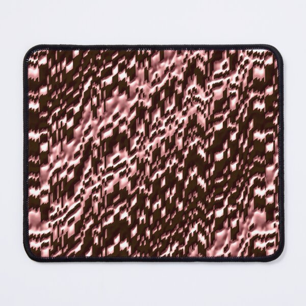 Item preview, Steppy Pink and Brown Diagonal Stripe Pattern designed and sold by TheRulerofEarth.