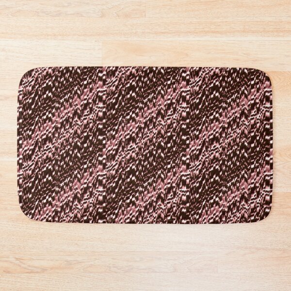 Item preview, Steppy Pink and Brown Diagonal Stripe Pattern designed and sold by TheRulerofEarth.
