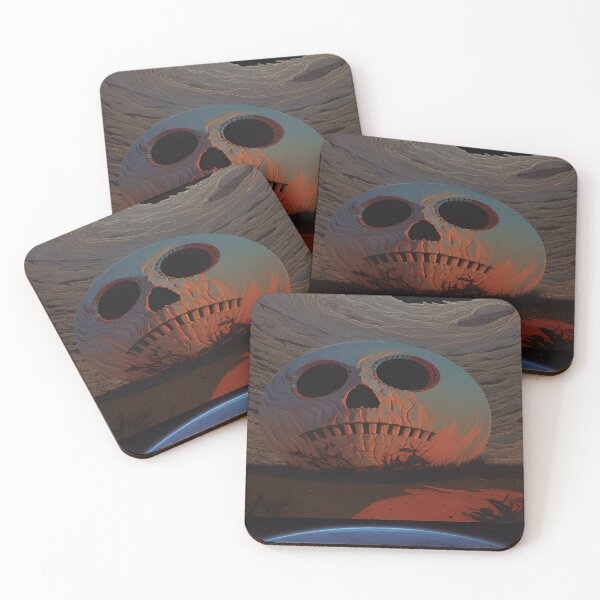 Item preview, Cosmic Skull Fantasy: Surreal Space Horror Art designed and sold by Preao.