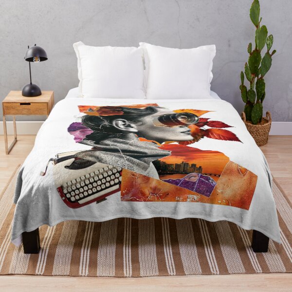 Item preview, Collage Wall Art T-shirt Design: Girl with Lens designed and sold by ForeverPrintsOK.