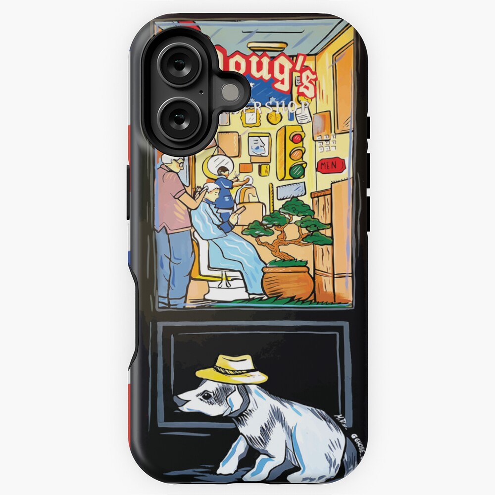 Item preview, iPhone Tough Case designed and sold by DougsBarbershop.