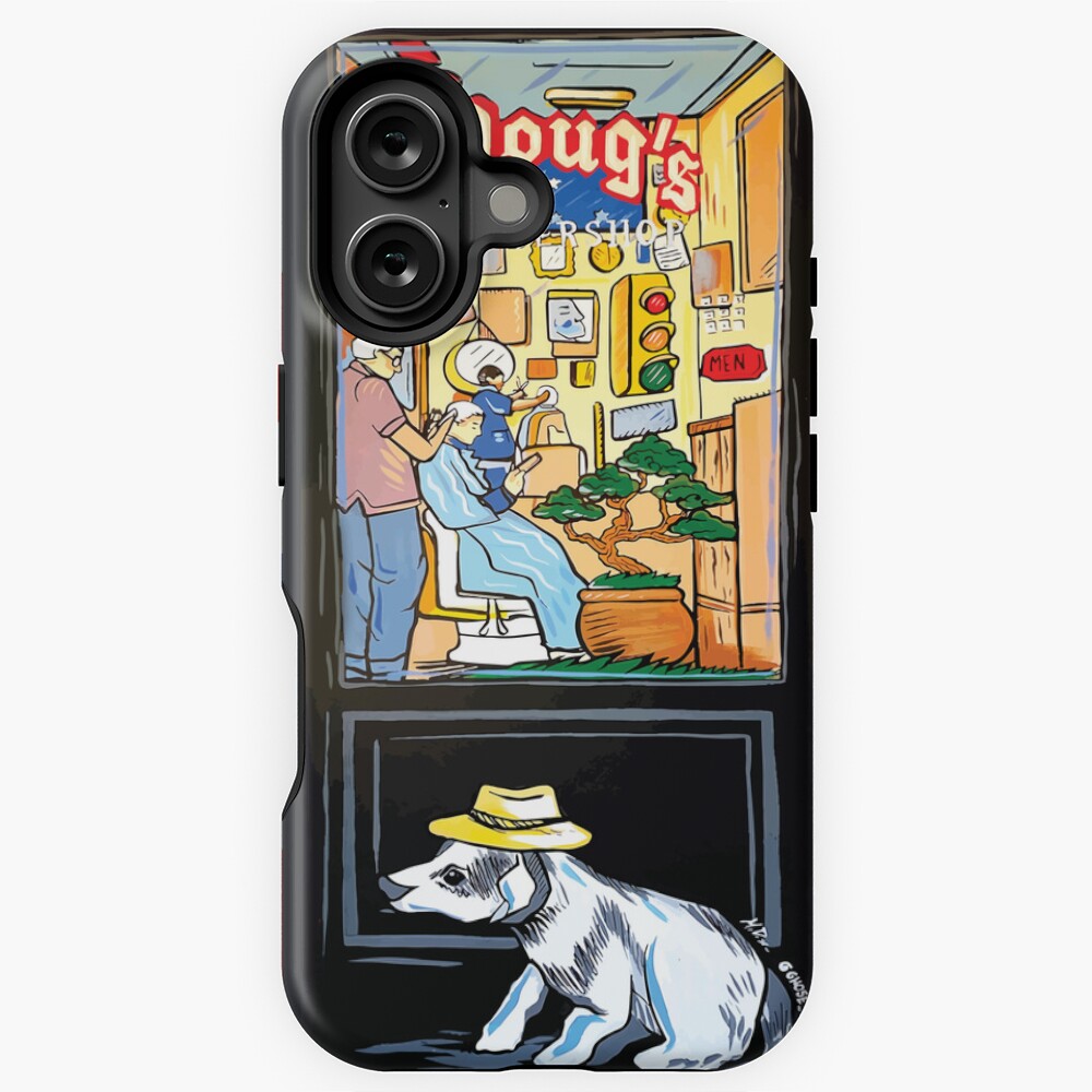 Item preview, iPhone Magsafe Tough Case designed and sold by DougsBarbershop.