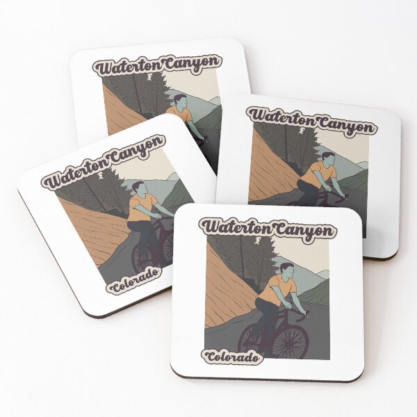 Item preview, Waterton Canyon – Colorado mountain biker designed and sold by Moritz Schwäble.