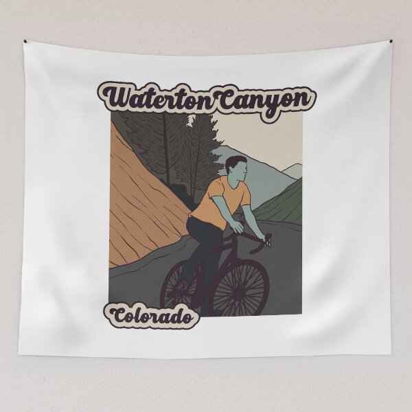Item preview, Waterton Canyon – Colorado mountain biker designed and sold by Moritz Schwäble.