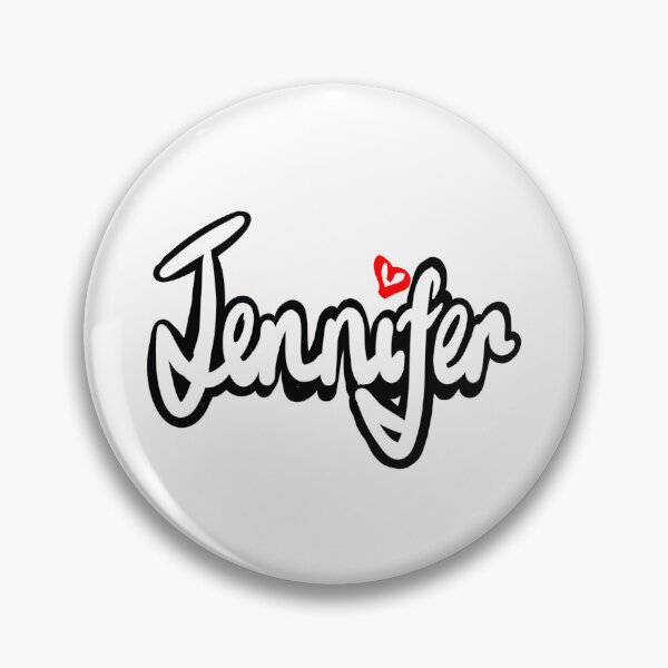 Item preview, Jennifer girls name woman women’s first name in white cursive calligraphy personalised personalized customized name Gift for Jennifer designed and sold by Artonmytee.