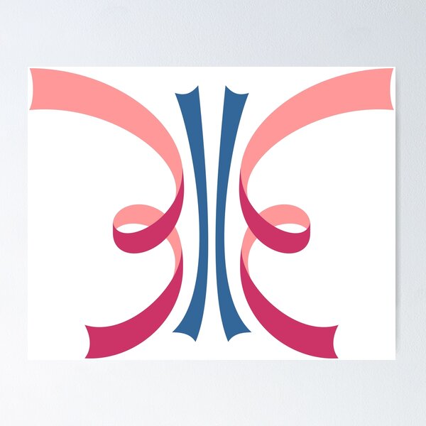Item preview, Curled Wings - Ribbon Art designed and sold by visualsignus.