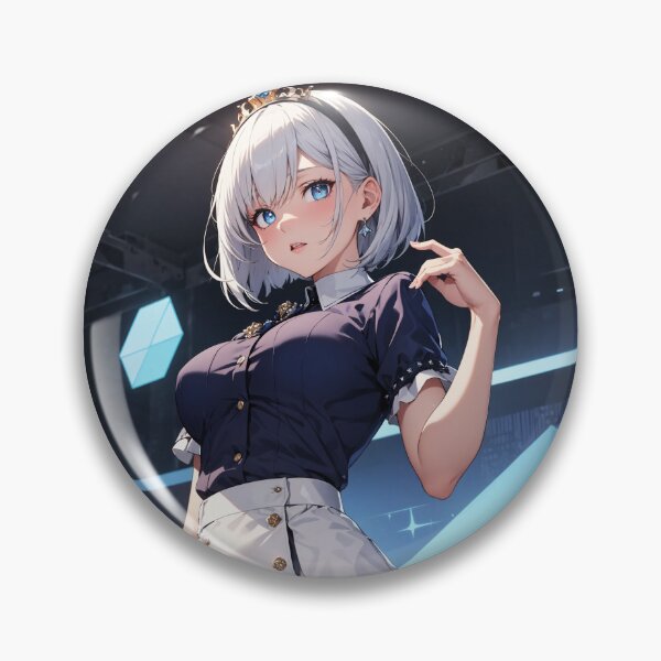 Item preview, Cute Anime Girl, Zhou Niu designed and sold by iloveanimechibi.