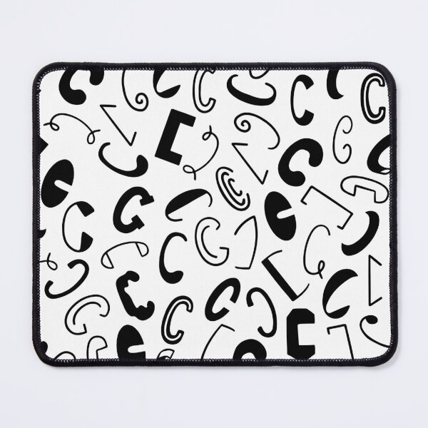 Item preview, Hand drawn Letter C pattern designed and sold by AusraB.