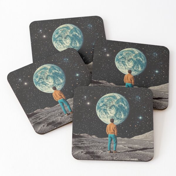 Item preview, Watching Earth from the Moon designed and sold by CreativPurpose.