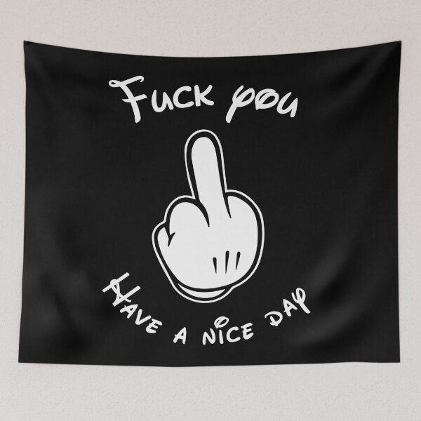 Item preview, Mickey don't give a fuck   designed and sold by AsyluM23.
