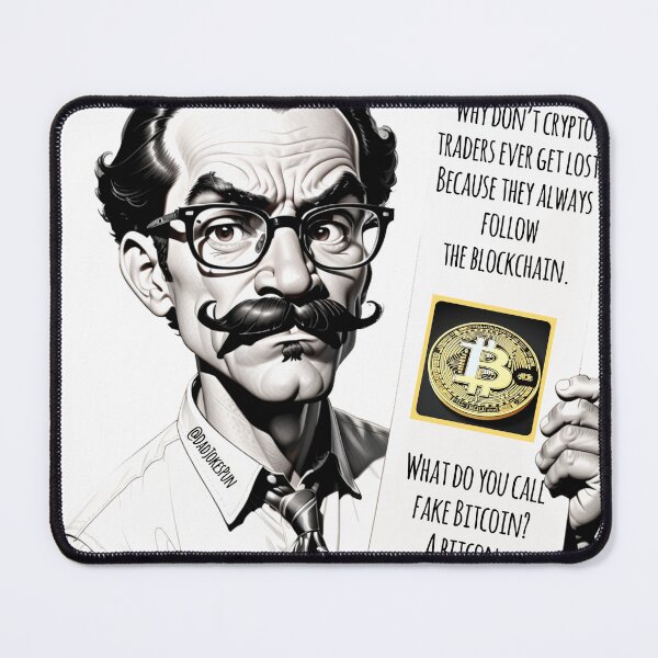 Item preview, @dadjokespun - Bitcoin Dad Jokes designed and sold by KriticalDesigns.
