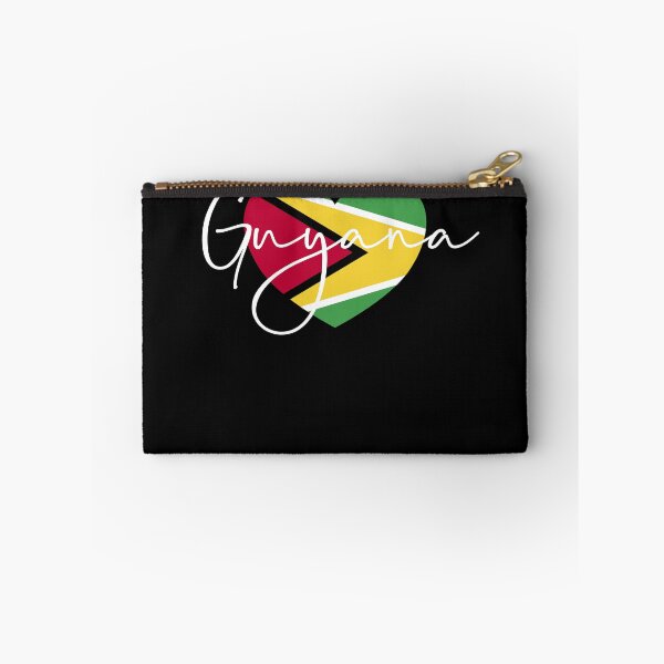 Item preview, Guyana Flag Heart Proud Guyanese Guyana Gear designed and sold by DynamicDesign.