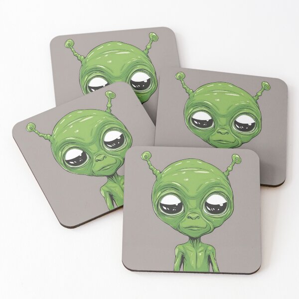 Item preview, Little Green Alien designed and sold by CAPTAINxGP.