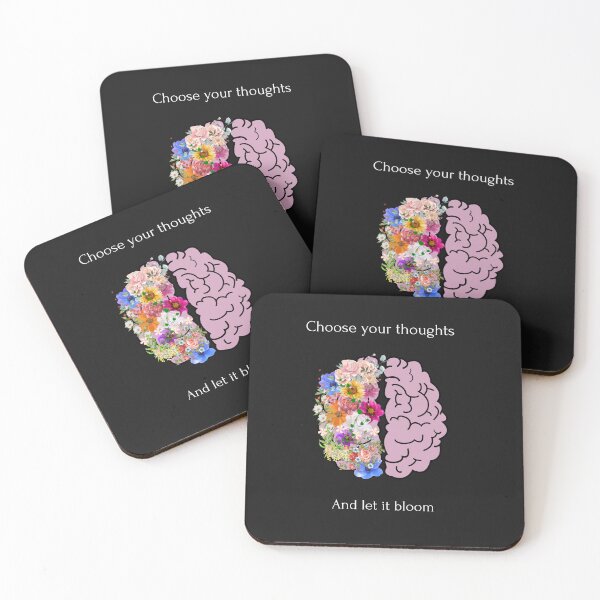 Item preview, Choose your thoughts and let it bloom designed and sold by Lazy days, starry nights.