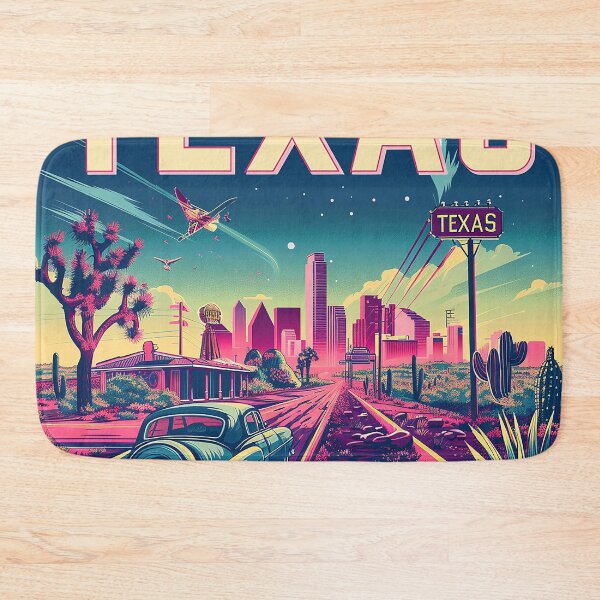 Item preview, Texas City Art designed and sold by nomiraclehere.