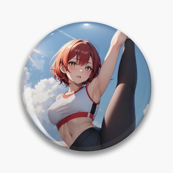 Item preview, Cute Anime Girl, Jiang Mei designed and sold by iloveanimechibi.