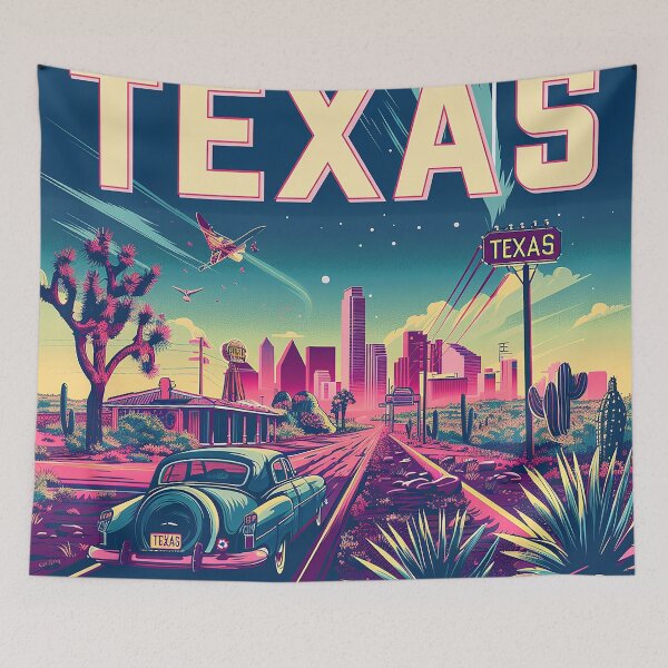 Item preview, Texas City Art designed and sold by nomiraclehere.