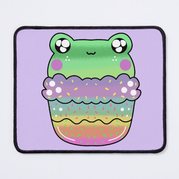 Item preview, Cute kawaii frog chibi cake designed and sold by Quacktails.