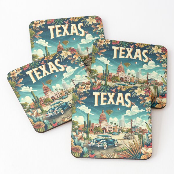 Item preview, Texas City Art designed and sold by nomiraclehere.