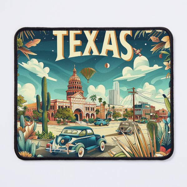 Item preview, Texas City Art designed and sold by nomiraclehere.