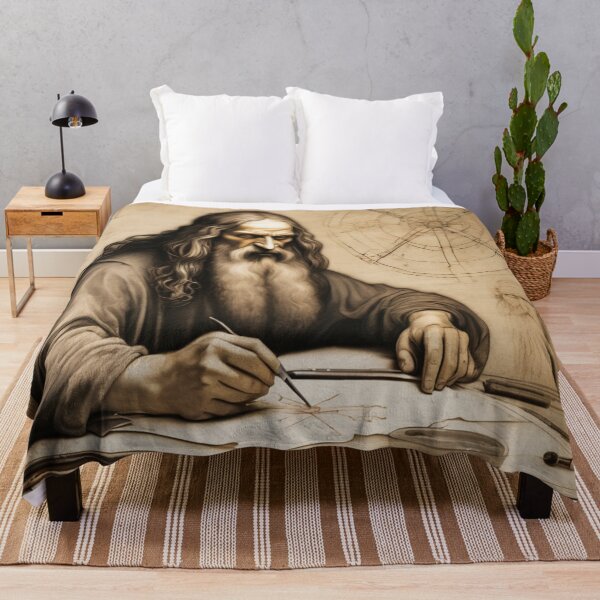 Item preview,  "Leonardo's Concentrated Gaze" designed and sold by Artisticanvas.