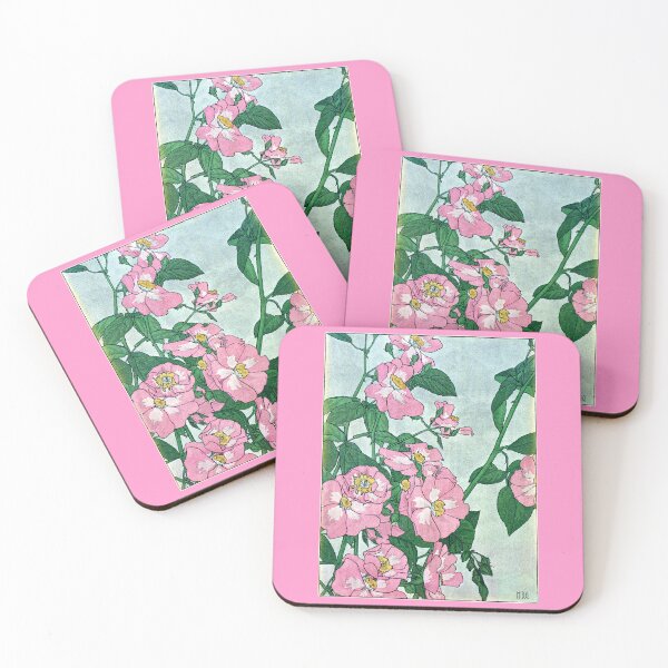 Item preview, Prairie Rose 1915 Hannah Borger Overbeck designed and sold by RocketshipRetro.