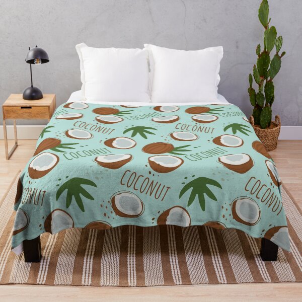 Item preview, Juicy bright delicious coconut pattern designed and sold by Deepness2023.