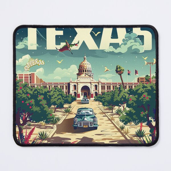 Item preview, Texas City Art designed and sold by nomiraclehere.