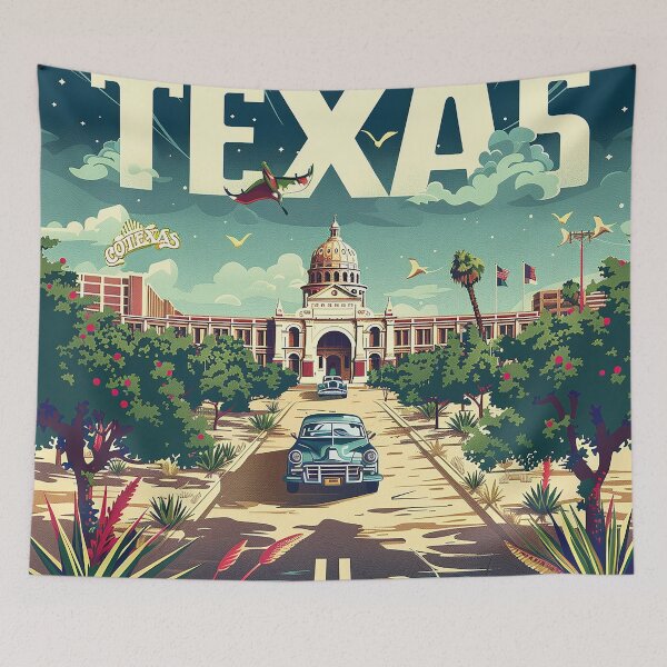 Item preview, Texas City Art designed and sold by nomiraclehere.
