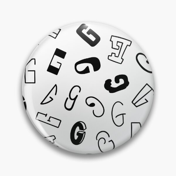 Item preview, Hand drawn Letter G pattern designed and sold by AusraB.
