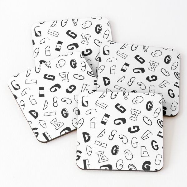 Item preview, Hand drawn Letter G pattern designed and sold by AusraB.
