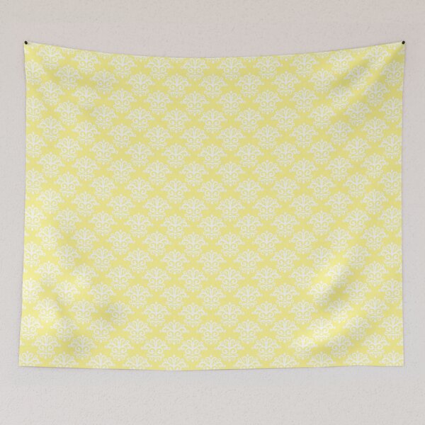 Item preview, Seamless Damask Pattern Yellow #1 designed and sold by MadeInR.