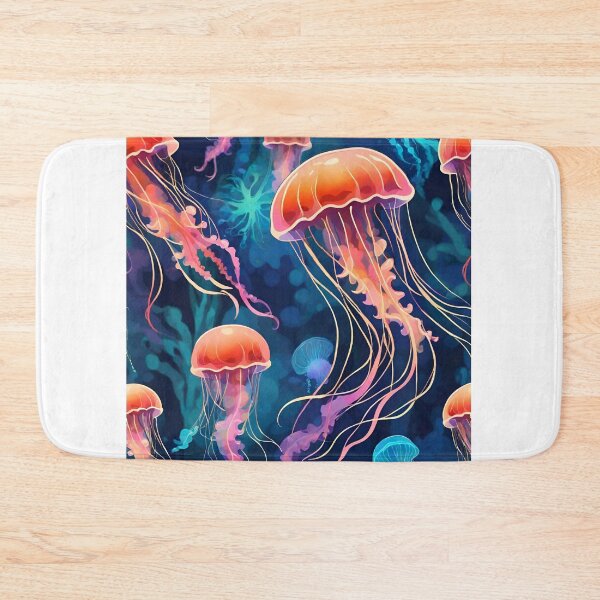 Item preview, Abstract Jellyfish Underwater Scene designed and sold by TrendyGalaxy.