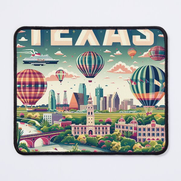 Item preview, Texas City Art designed and sold by nomiraclehere.