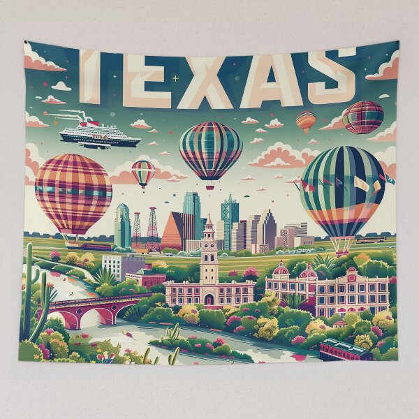 Item preview, Texas City Art designed and sold by nomiraclehere.