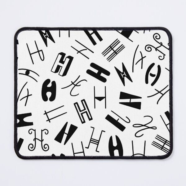 Item preview, Hand drawn Letter H pattern designed and sold by AusraB.