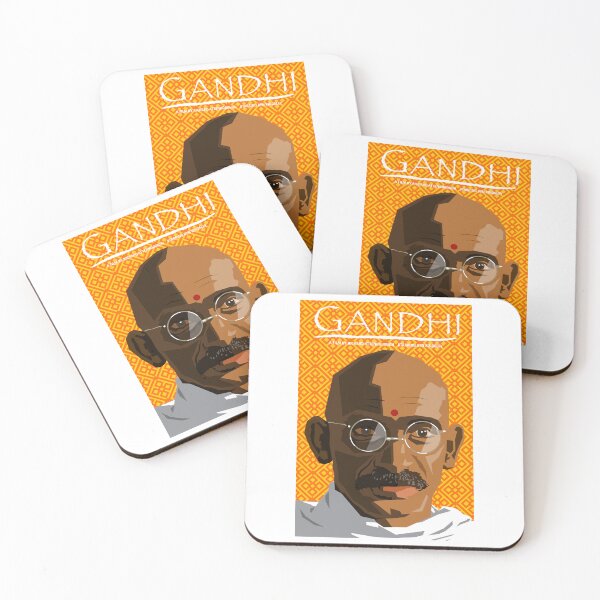 Item preview, Graphic image of Gandhi designed and sold by Hugh Whyte.